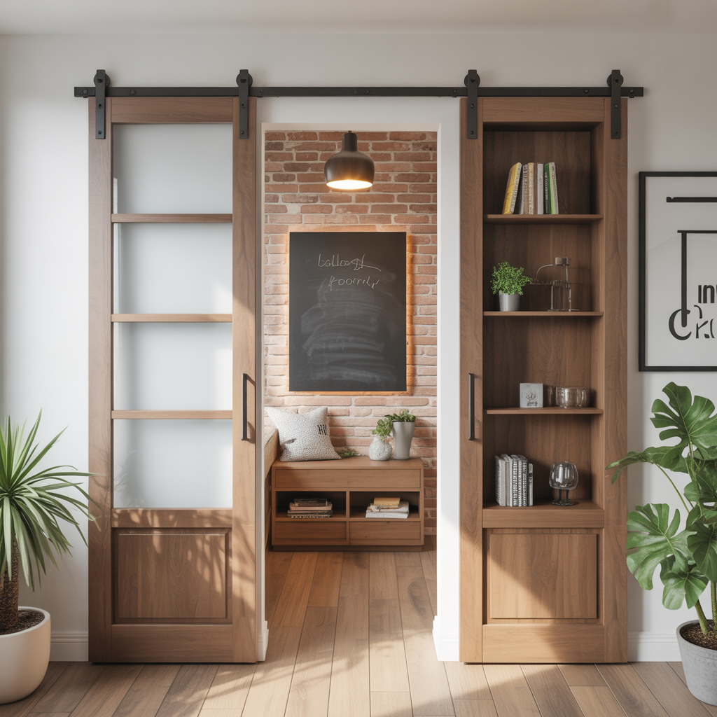 studio apartment door design ideas