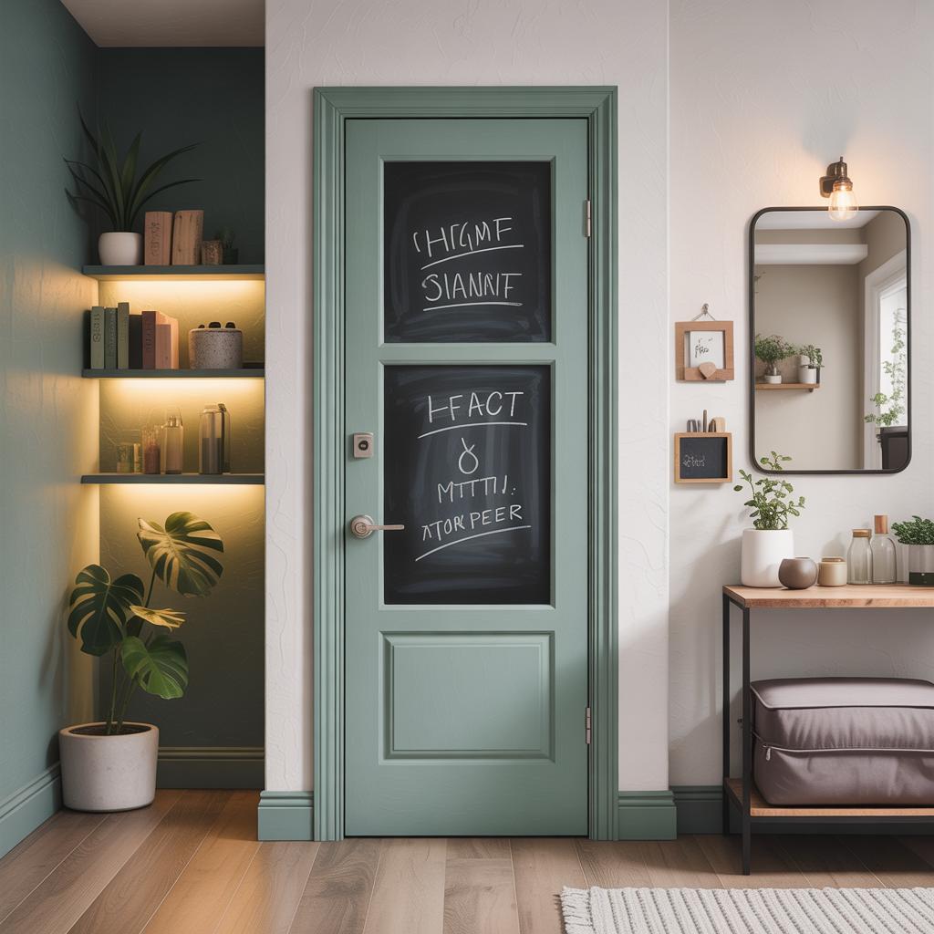 studio apartment door design ideas