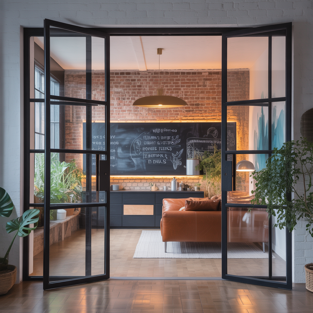 studio apartment door design ideas