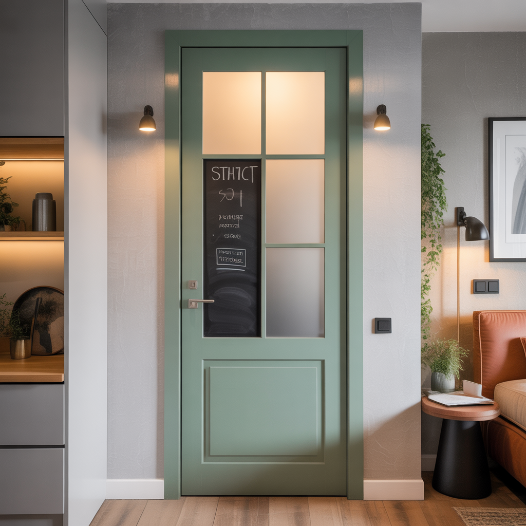studio apartment door design ideas