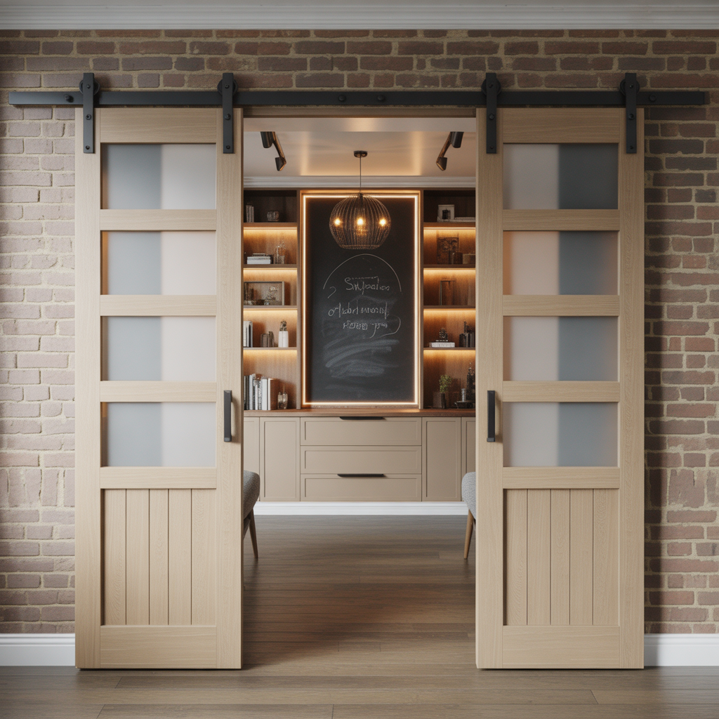 studio apartment door design ideas