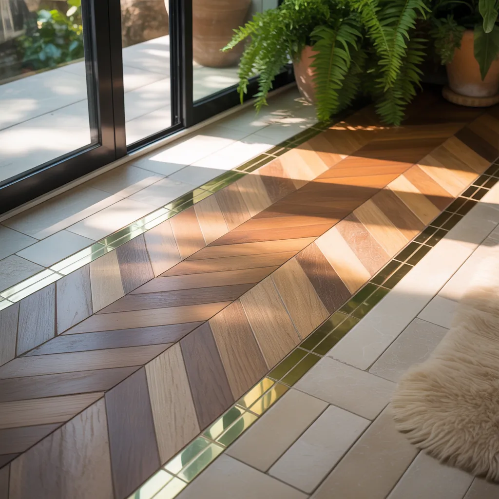 sunroom flooring idea