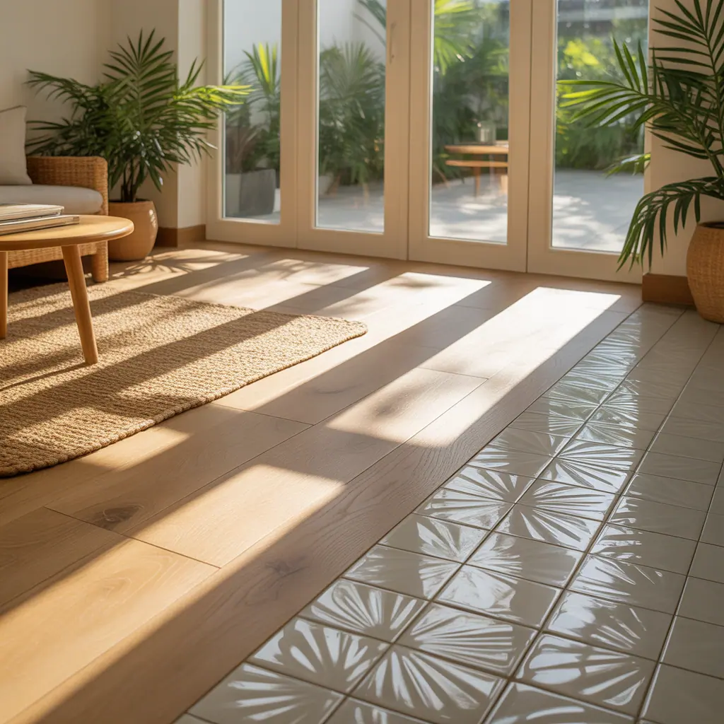 sunroom flooring idea