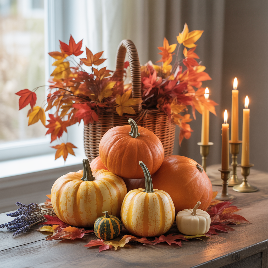 table centerpiece ideas fall
