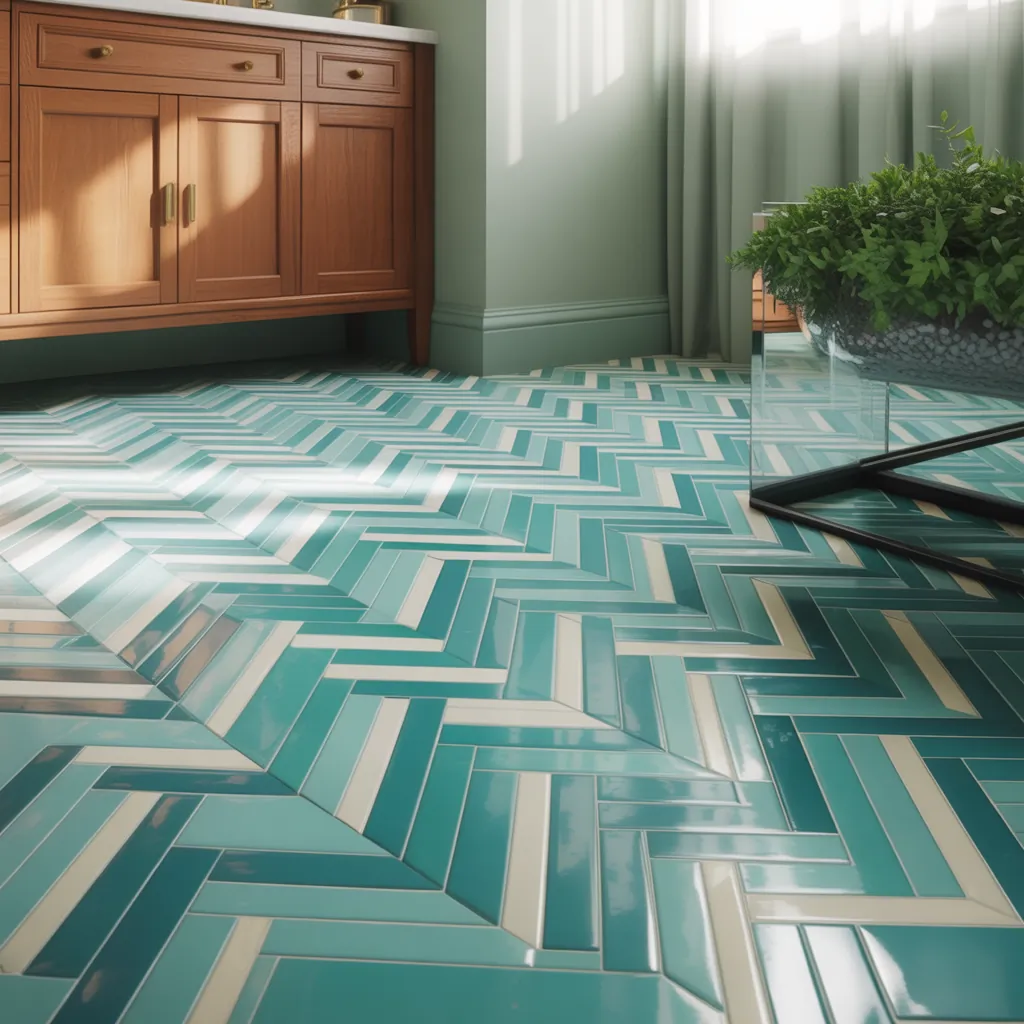 tile ideas bathroom floor