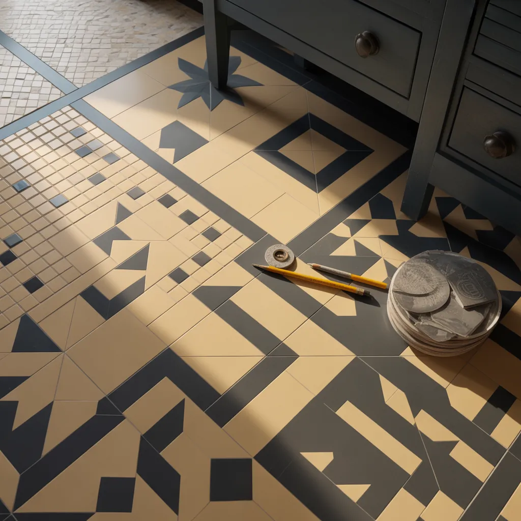 tile ideas bathroom floor