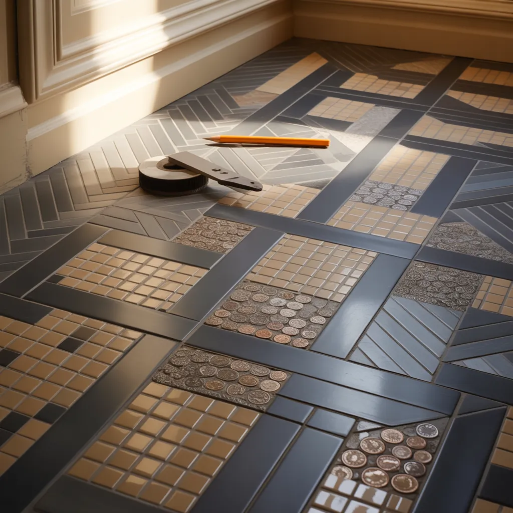tile ideas bathroom floor
