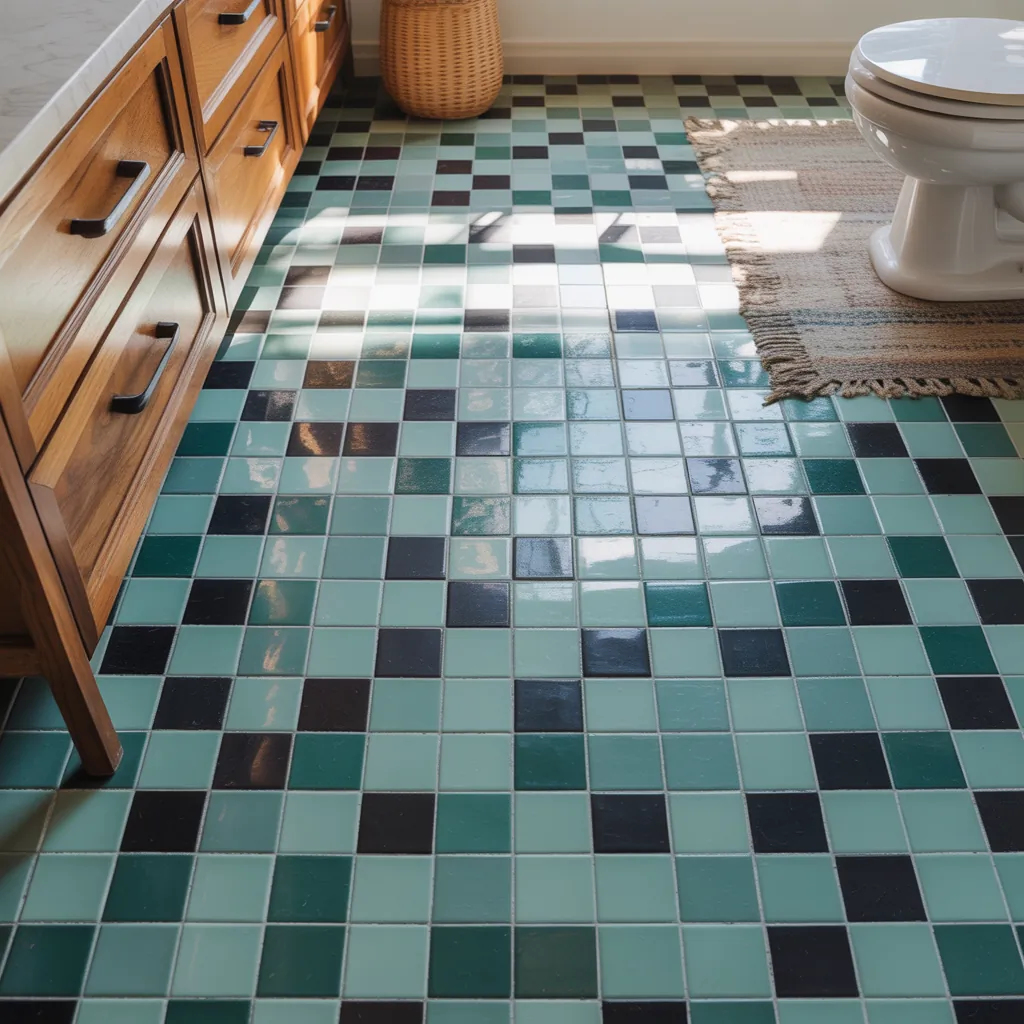 tile ideas bathroom floor