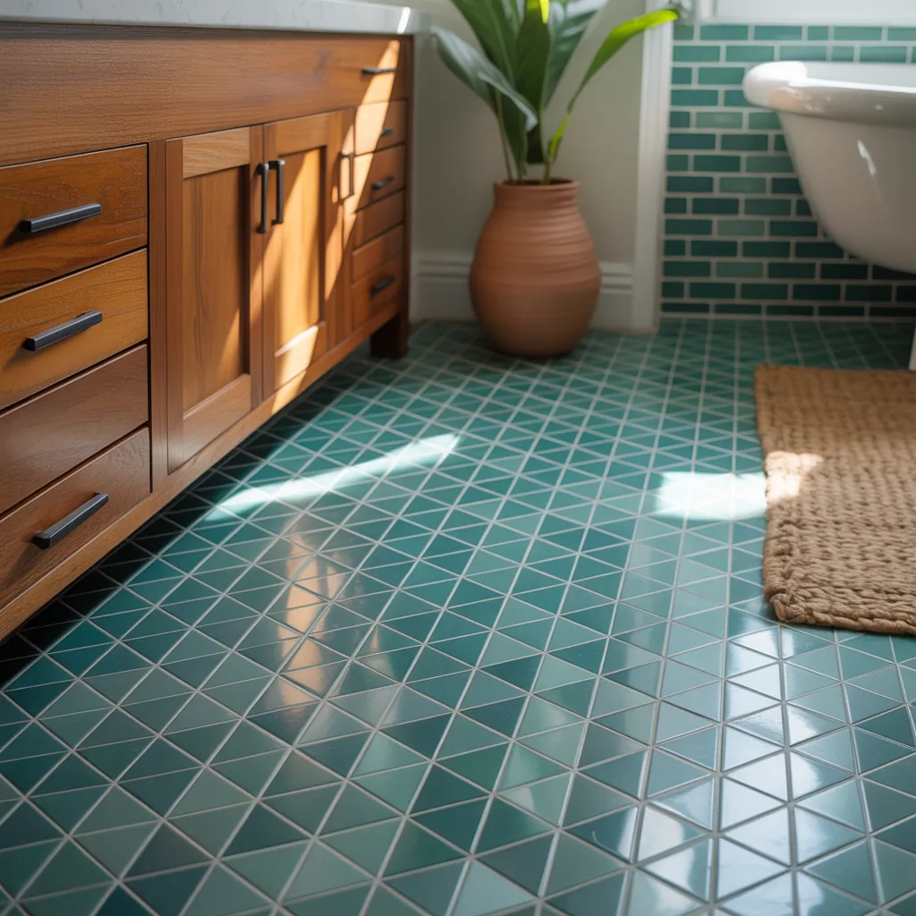 tile ideas bathroom floor