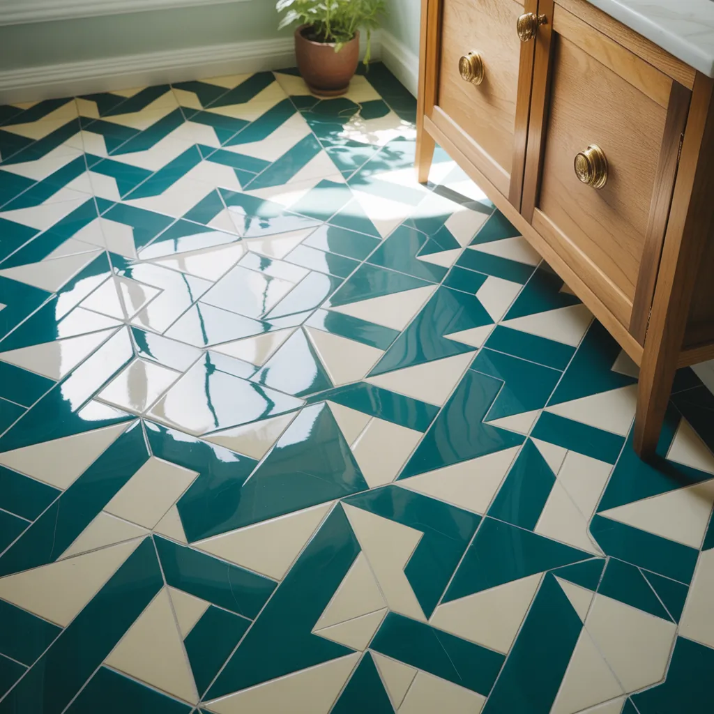 tile ideas bathroom floor