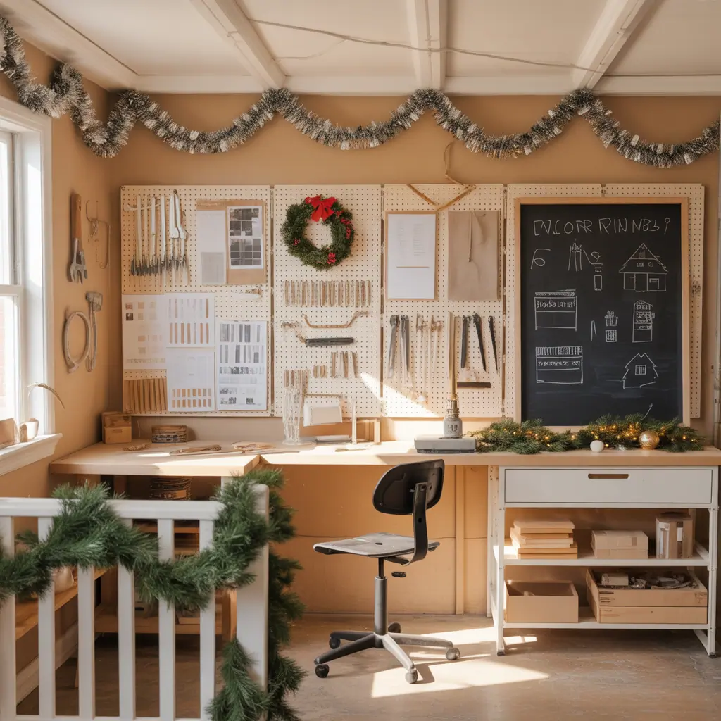 tinsel garland decorating ideas