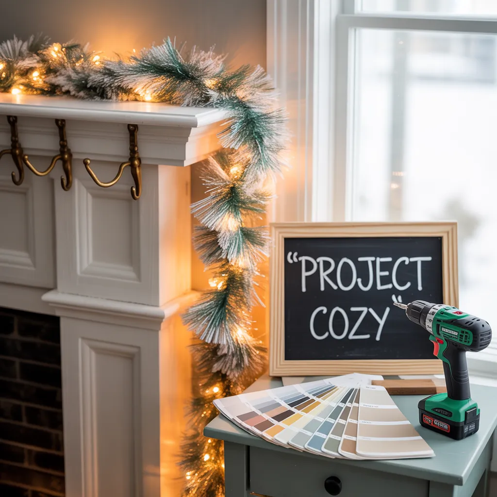 tinsel garland decorating ideas