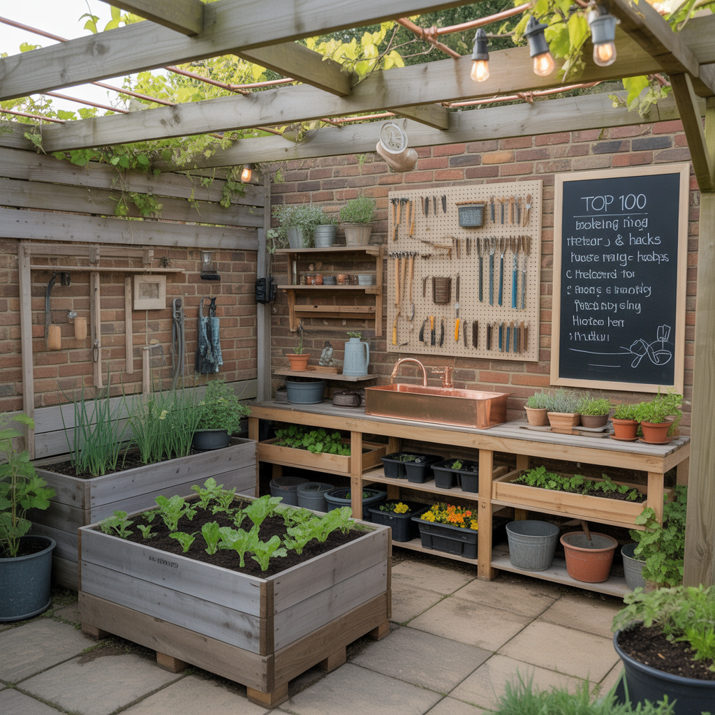 top 100 gardening ideas and hacks