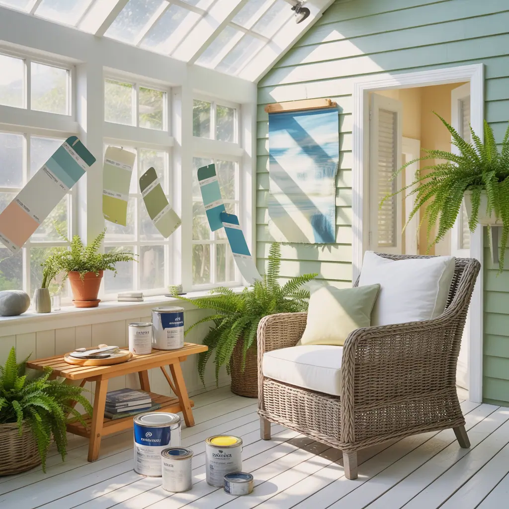 top selling sunroom paint colors ideas