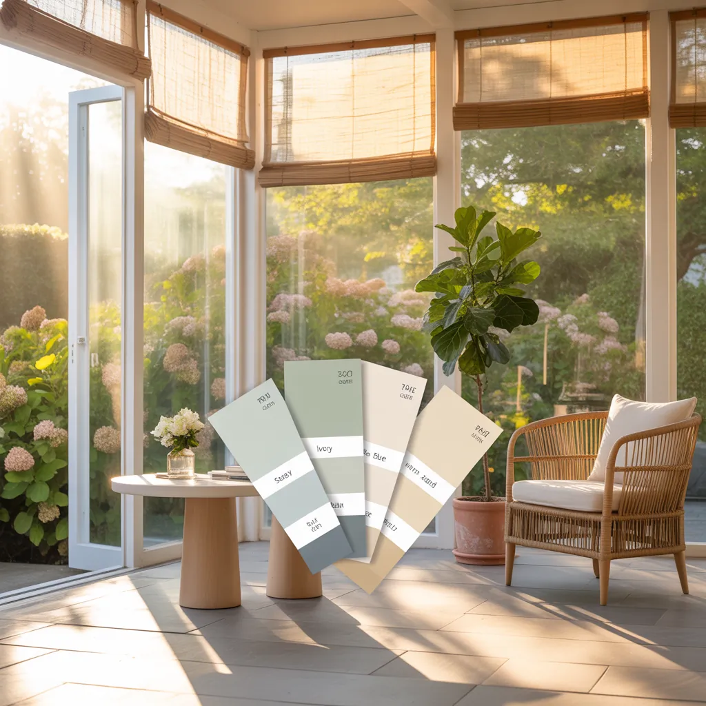 top selling sunroom paint colors ideas