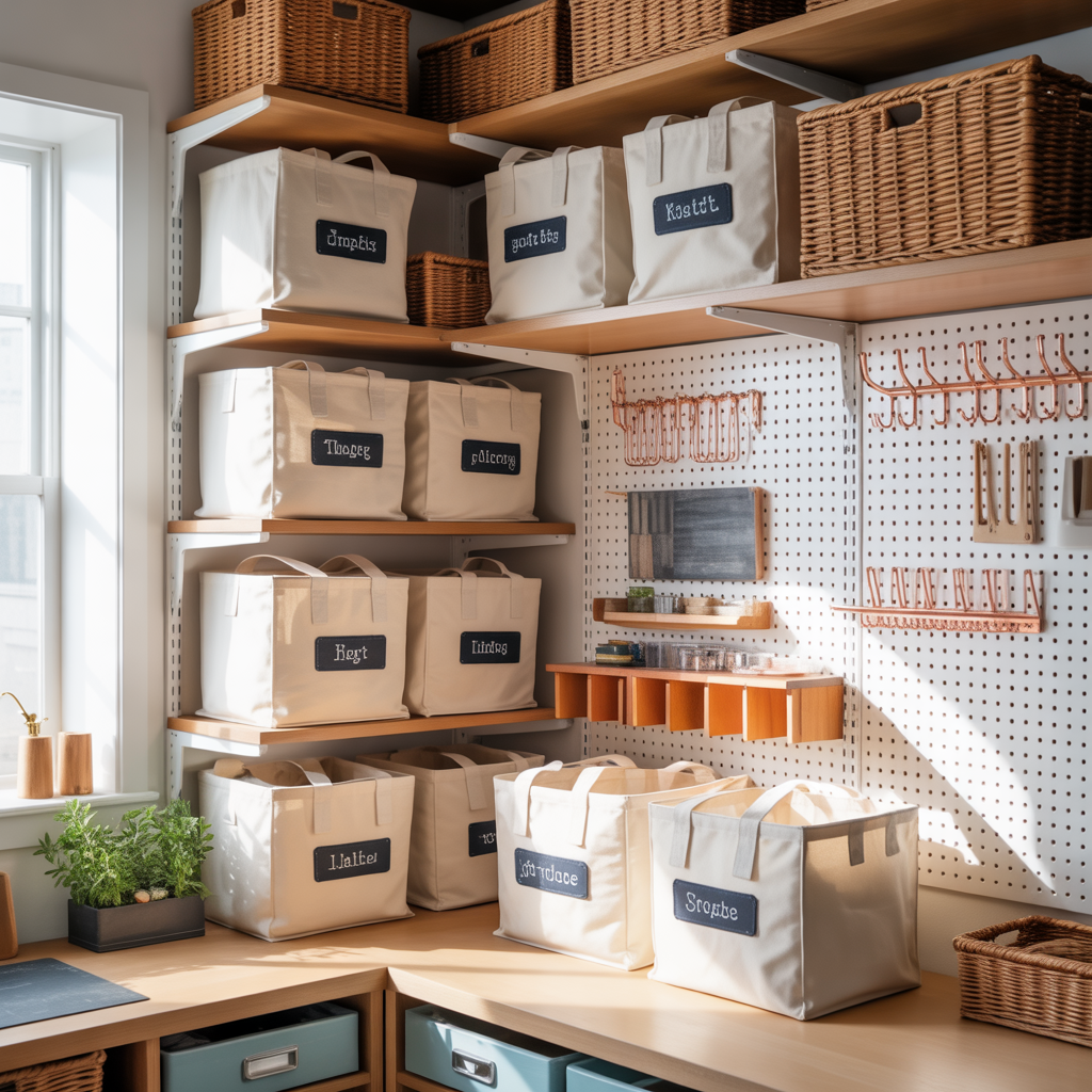 tote bags storage ideas