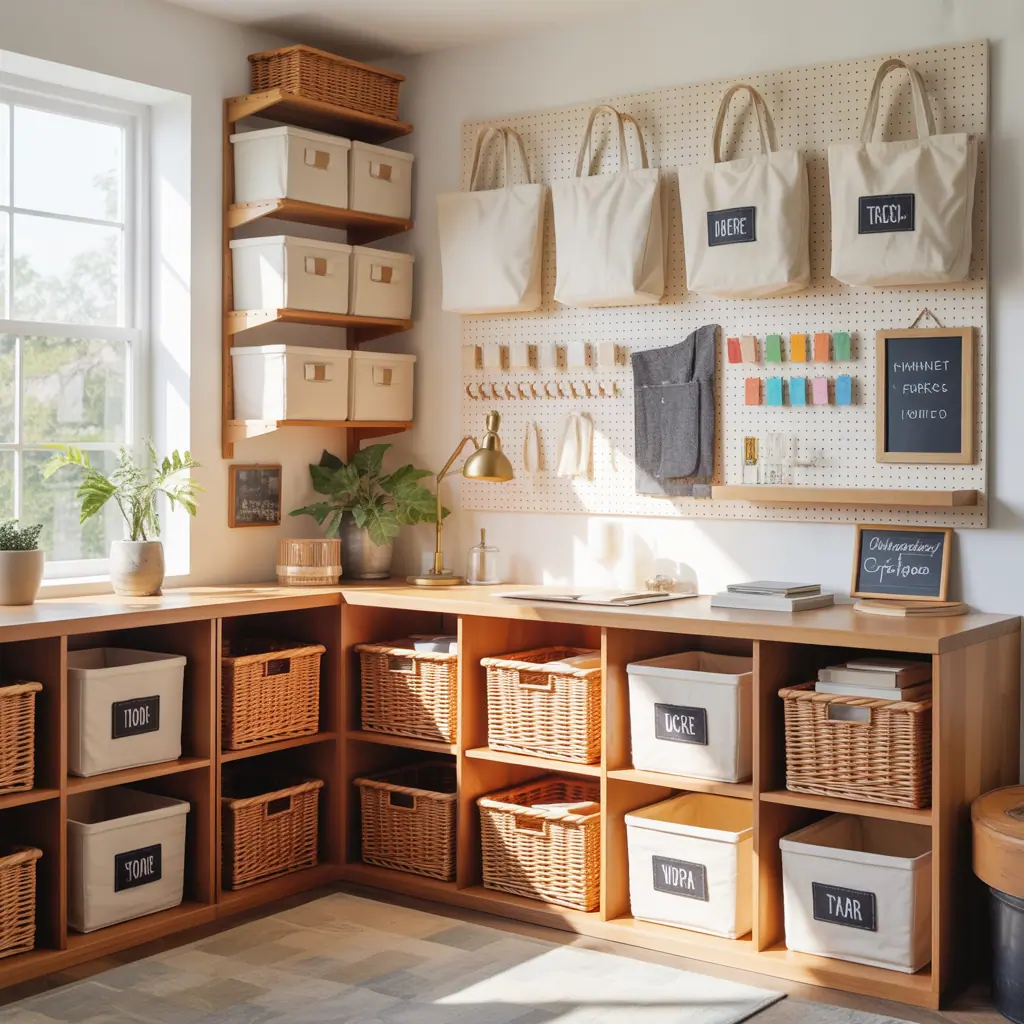 tote bags storage ideas
