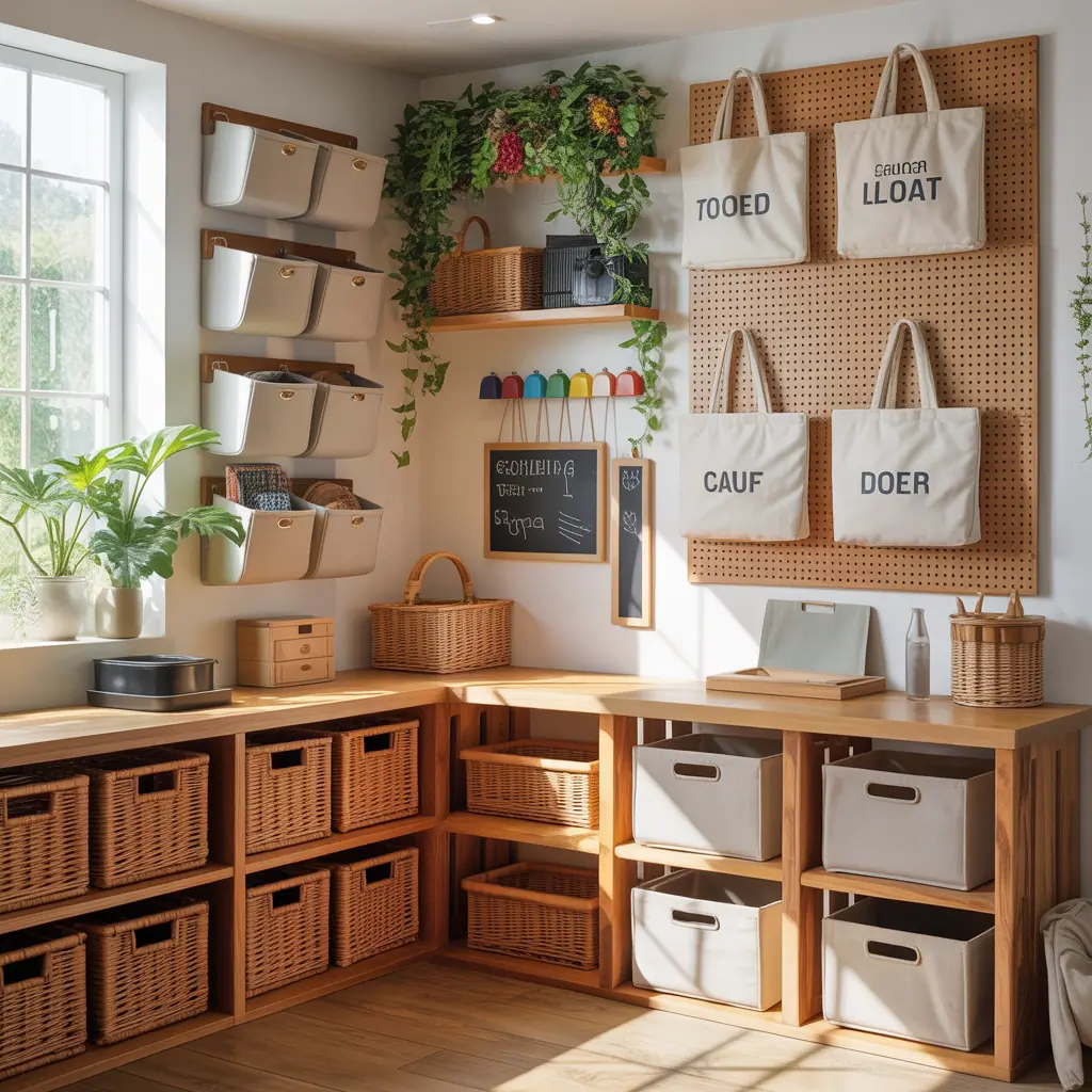 tote bags storage ideas