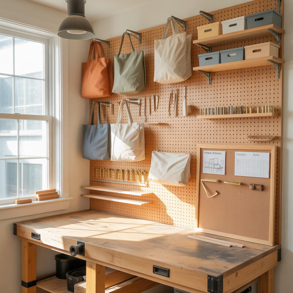 tote bags storage ideas