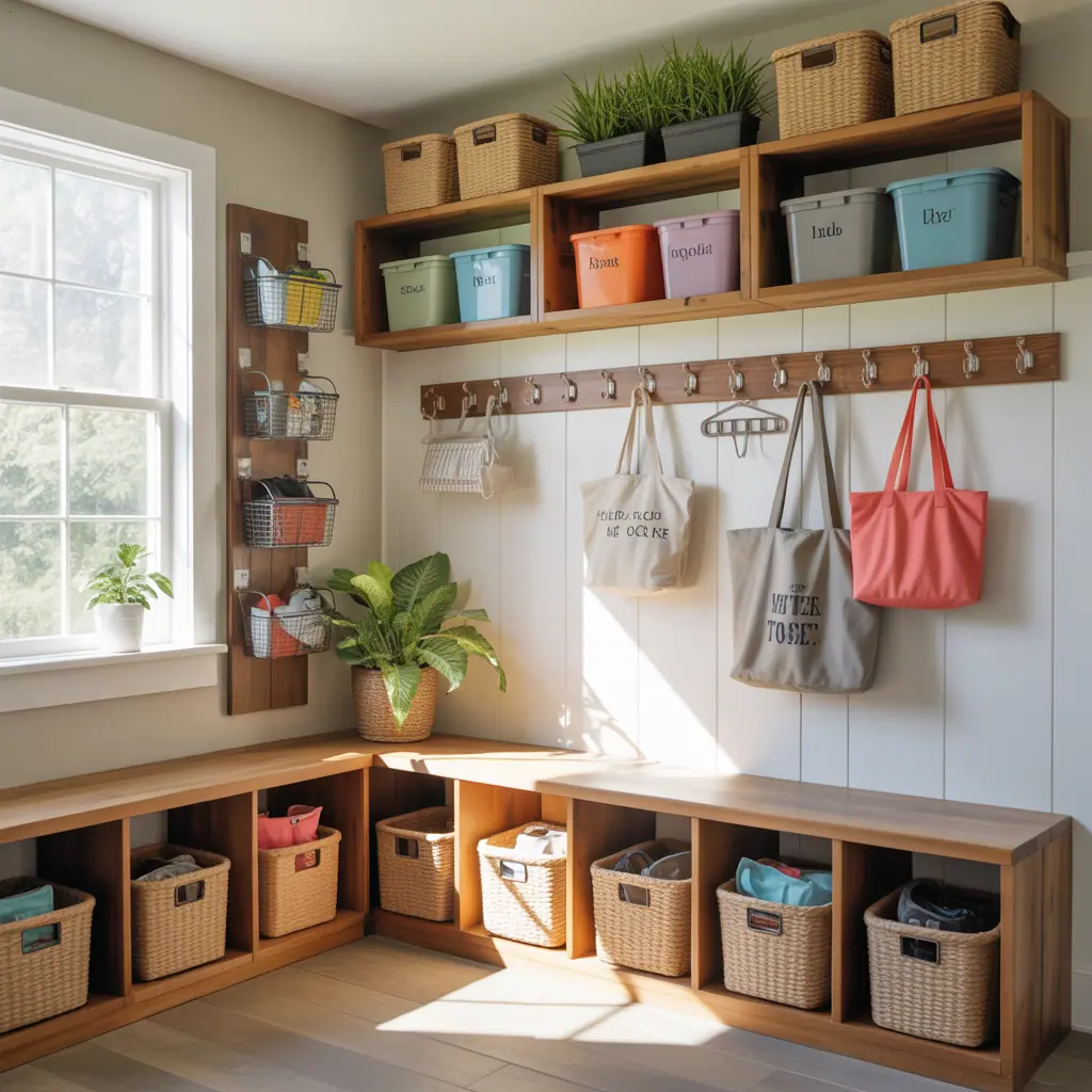 tote bags storage ideas