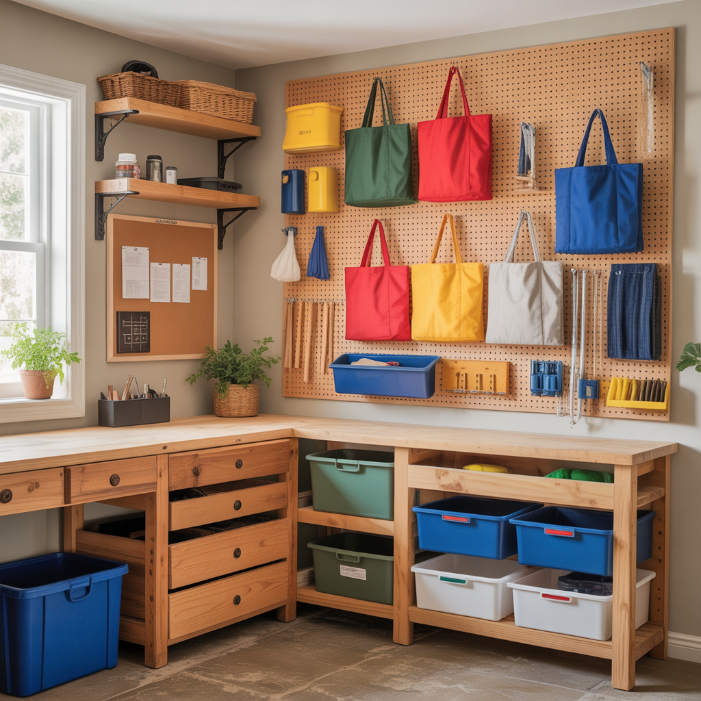 tote bags storage ideas