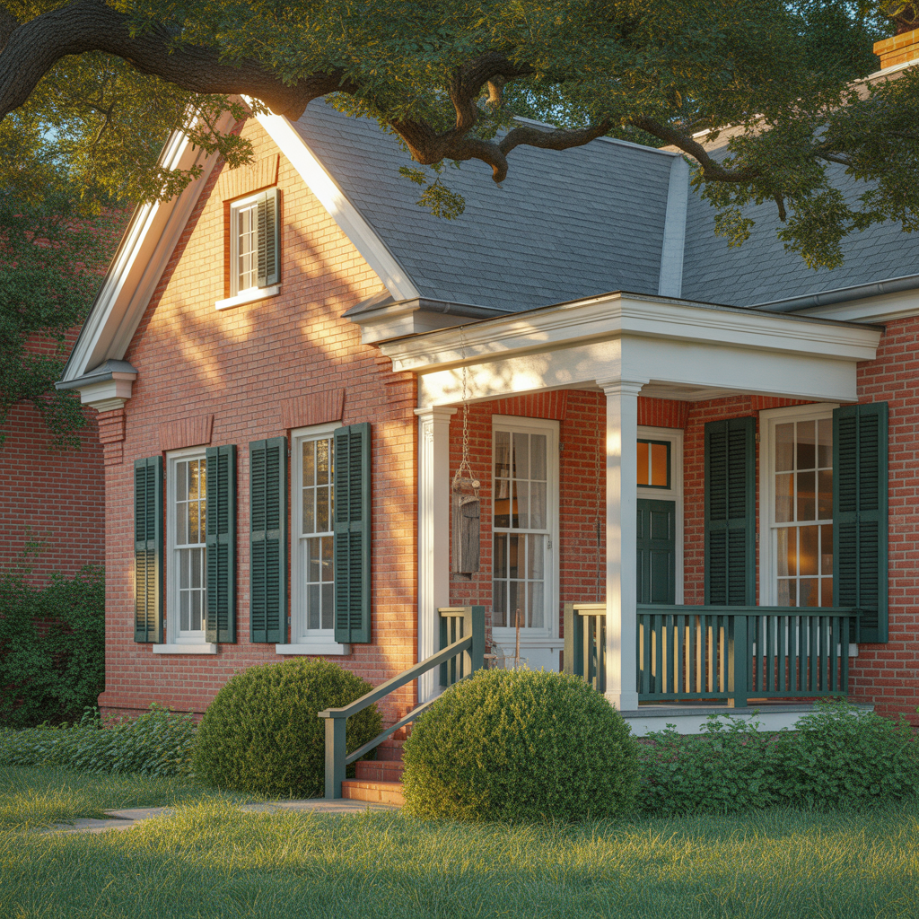 trim colors for red brick house ideas