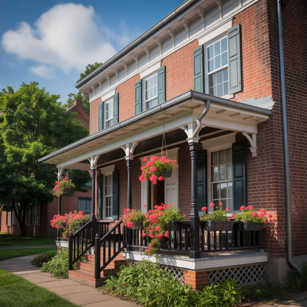 trim colors for red brick house ideas