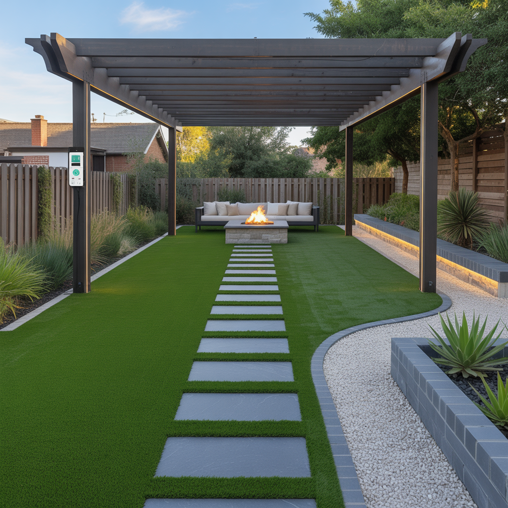 turf ideas backyard