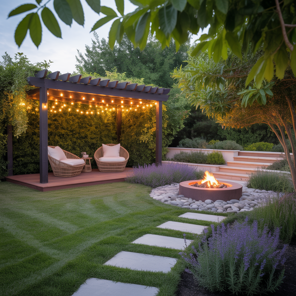 turf ideas backyard