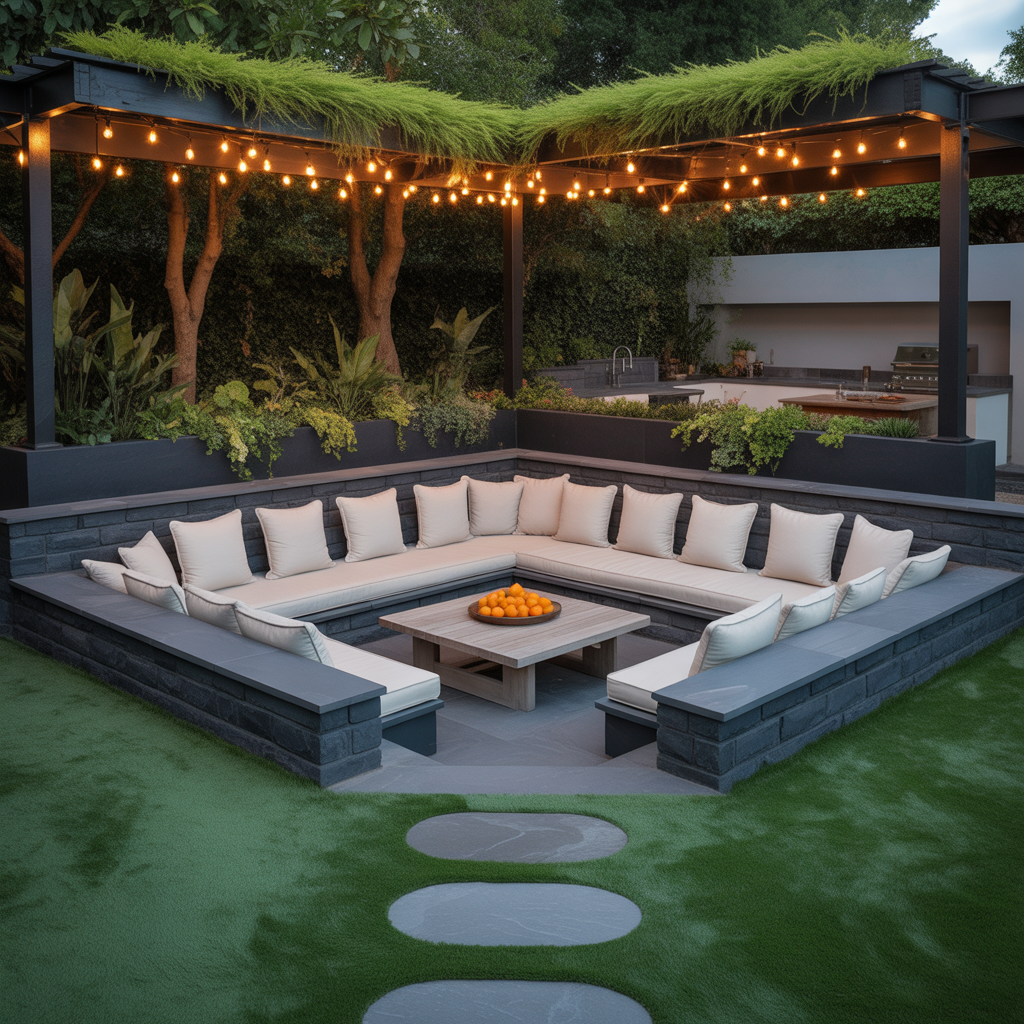 turf ideas backyard