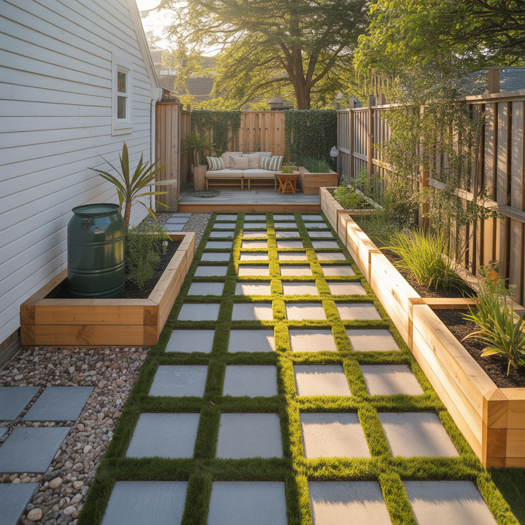 turf ideas backyard