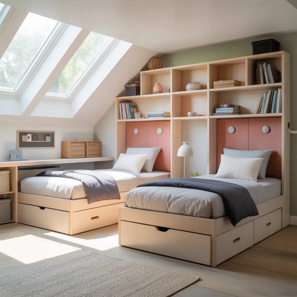 twin bed ideas space economy