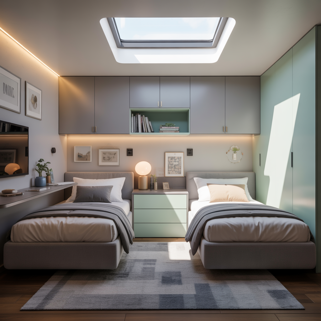 twin bed ideas space economy