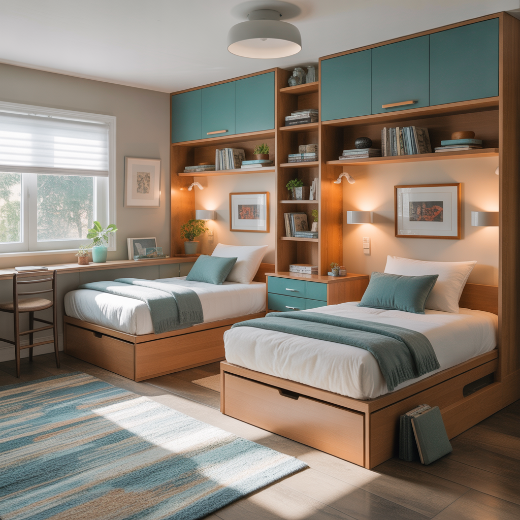 twin bed ideas space economy