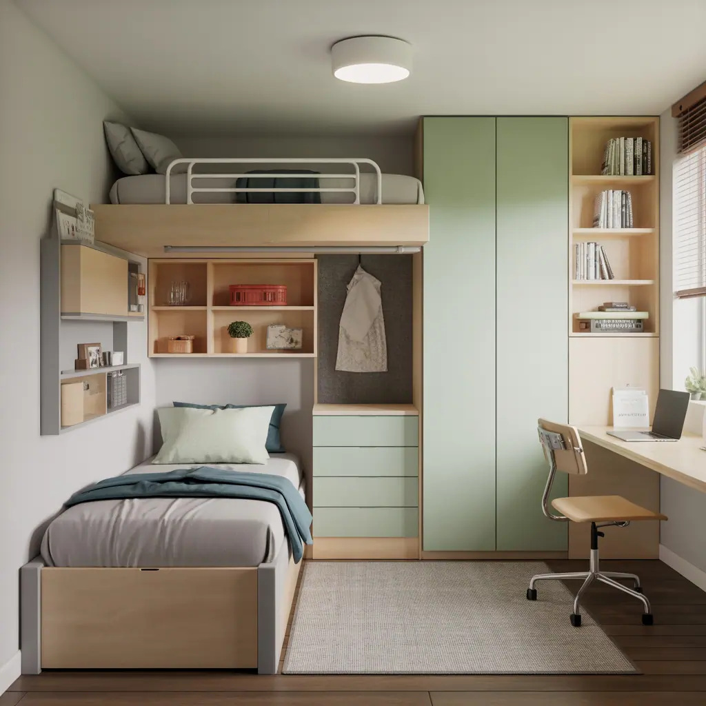 twin bed ideas space economy