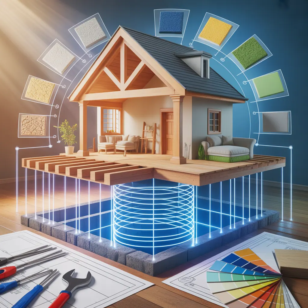 underpinning ideas for house