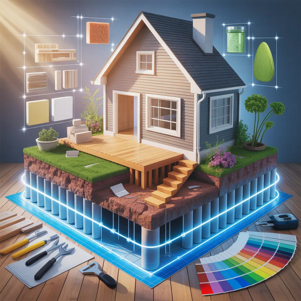 underpinning ideas for house