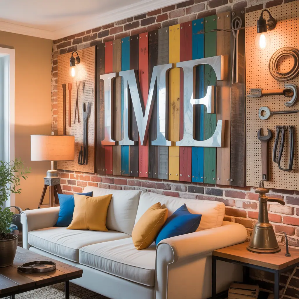 unique initial wall decor