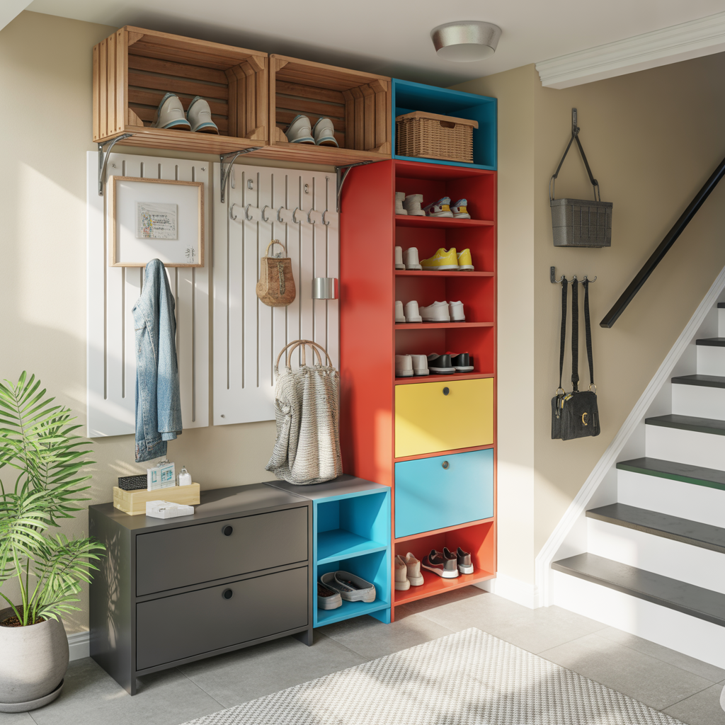 unique shoe rack ideas