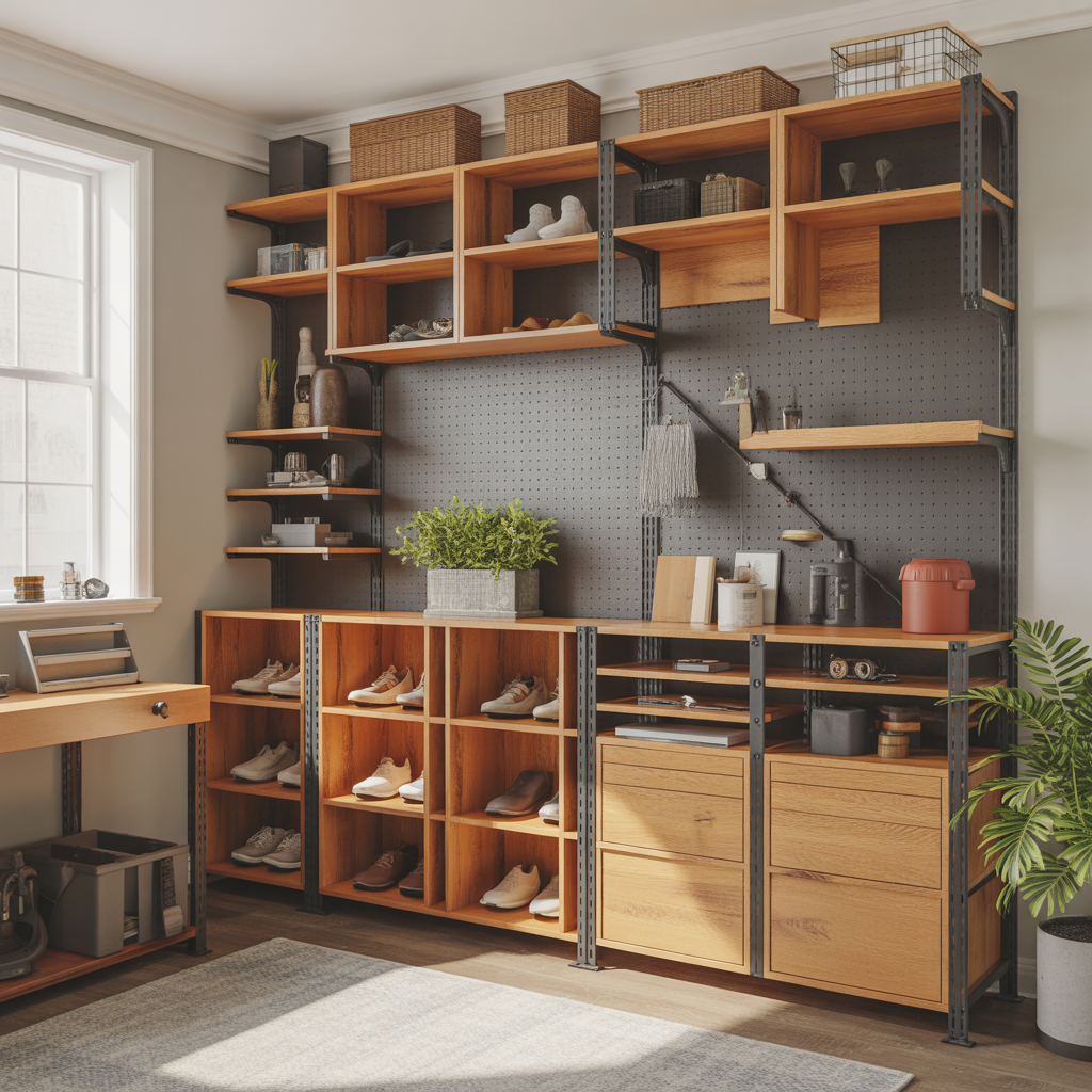 unique shoe rack ideas