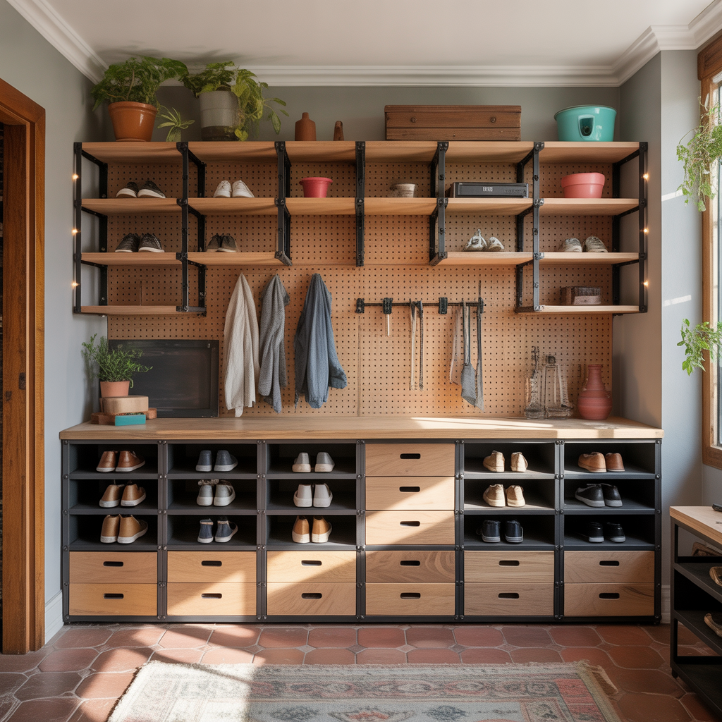 unique shoe rack ideas