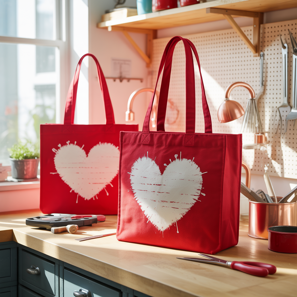 valentine bags decorating ideas