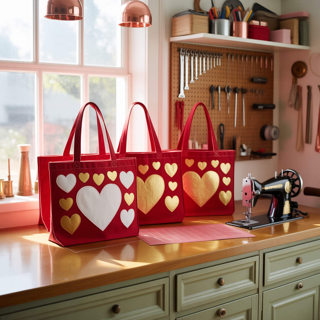 valentine bags decorating ideas