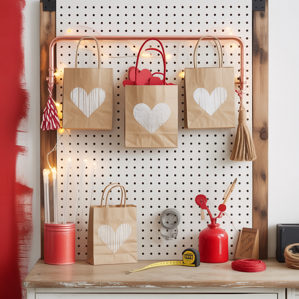 valentine bags decorating ideas