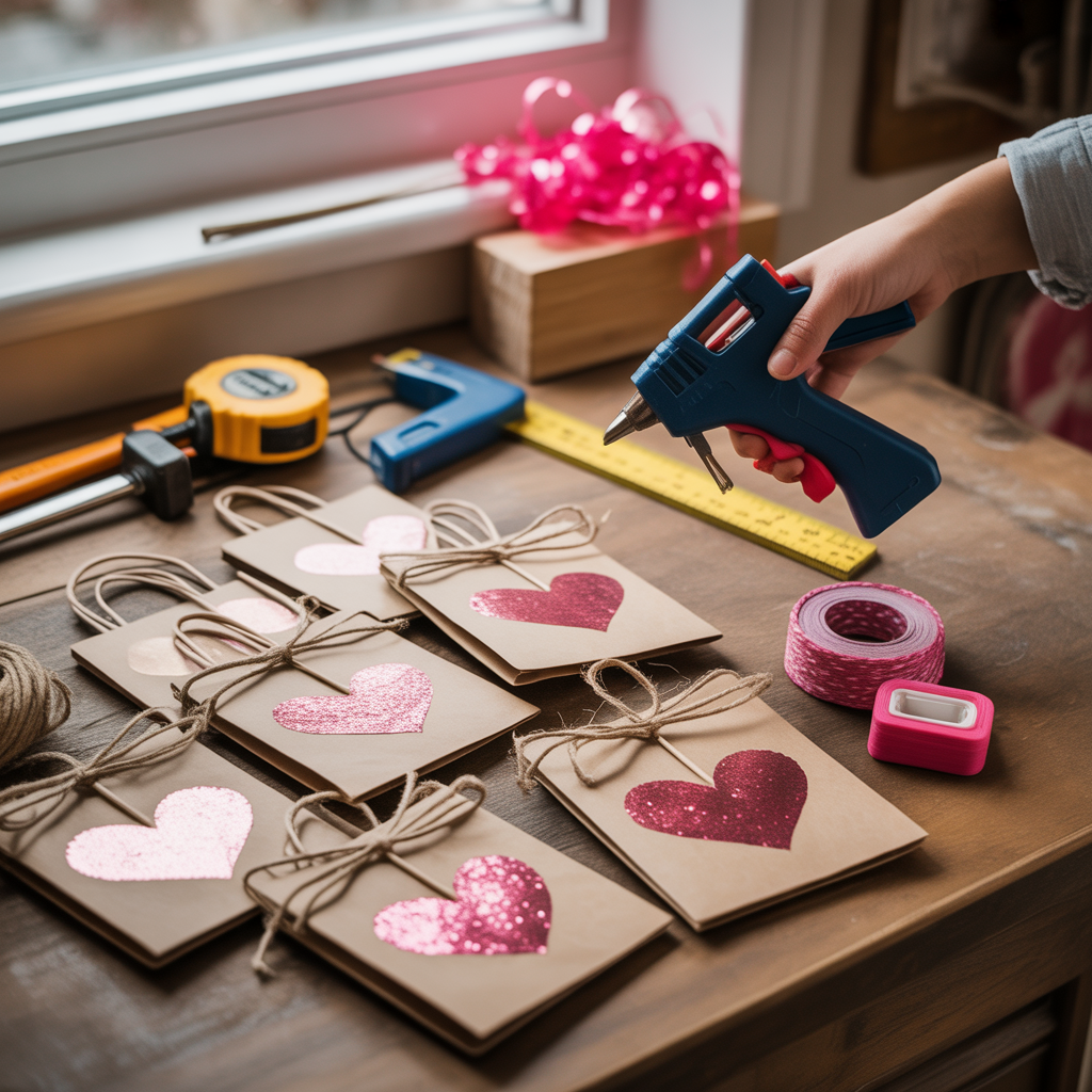 valentine bags decorating ideas