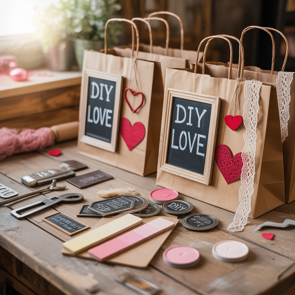 valentine bags decorating ideas