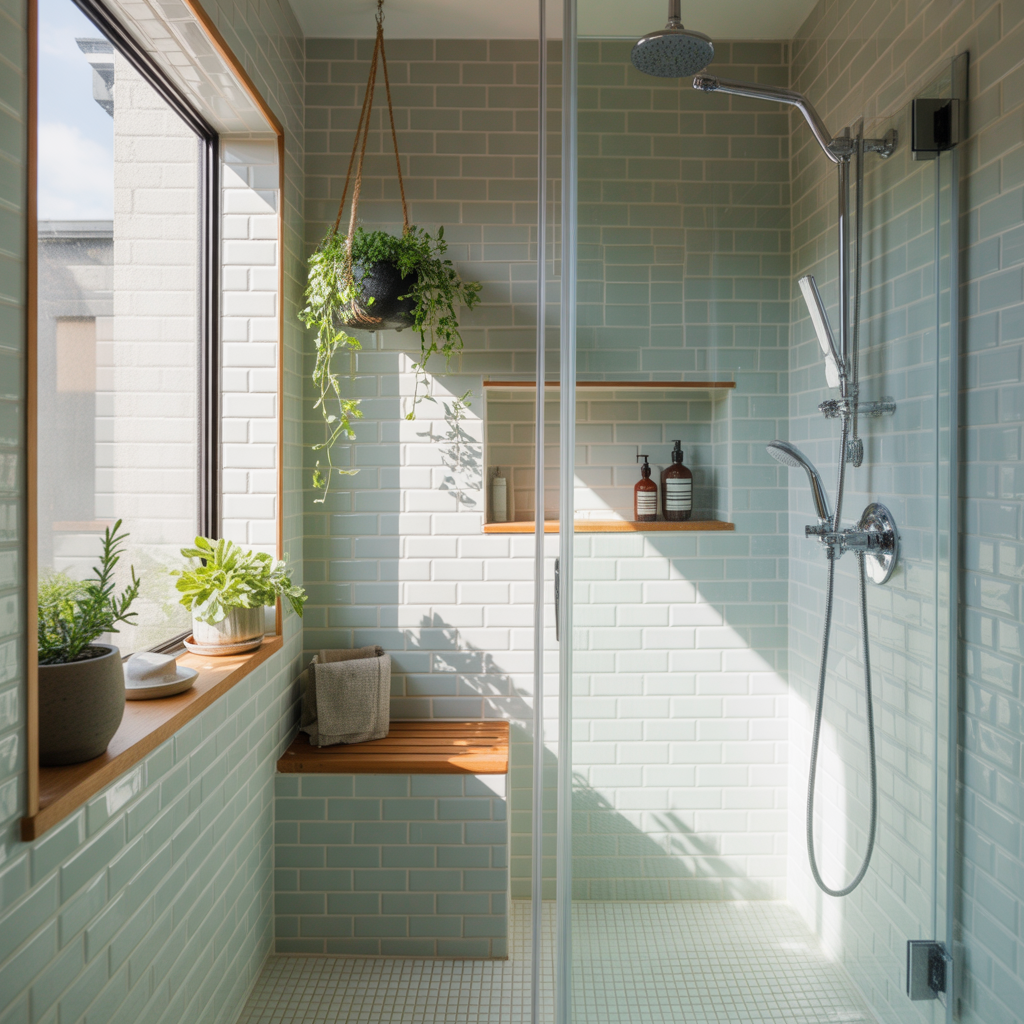 Walk In Shower Small Bathroom