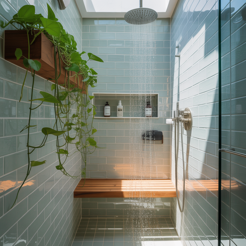 Walk In Shower Small Bathroom