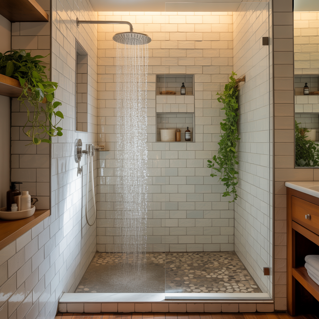 Walk In Shower Small Bathroom