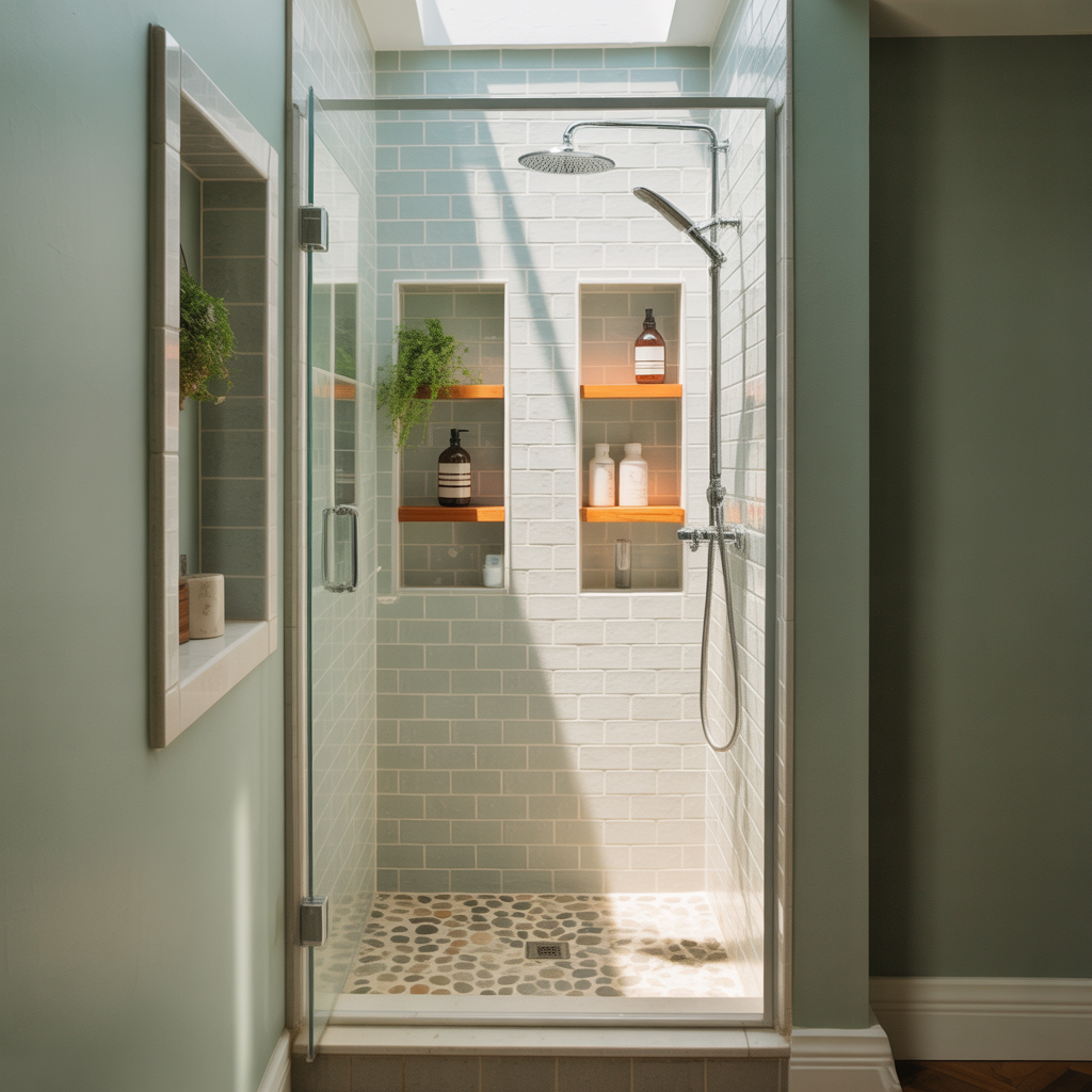 Walk In Shower Small Bathroom